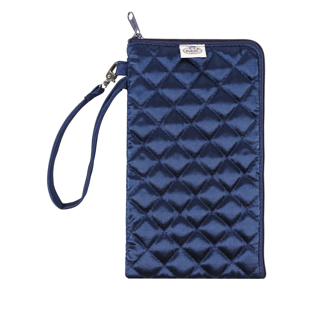 曼谷包 NaRaya 緞面雙層斜背手拿包 - 黑色 (M號) 歷史價格詳細信息