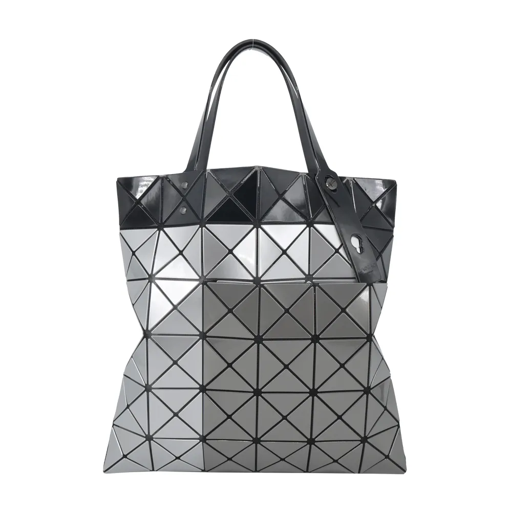 ISSEY MIYAKE 三宅一生 BAOBAO 6x6 仿岩石紋立體手提包-深咖 歷史價格詳細信息