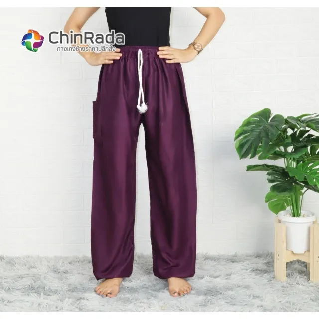 Chinrada 孔雀羽毛圖騰 女式開衩闊腿褲 - 黑色（無尺碼） 歷史價格詳細信息