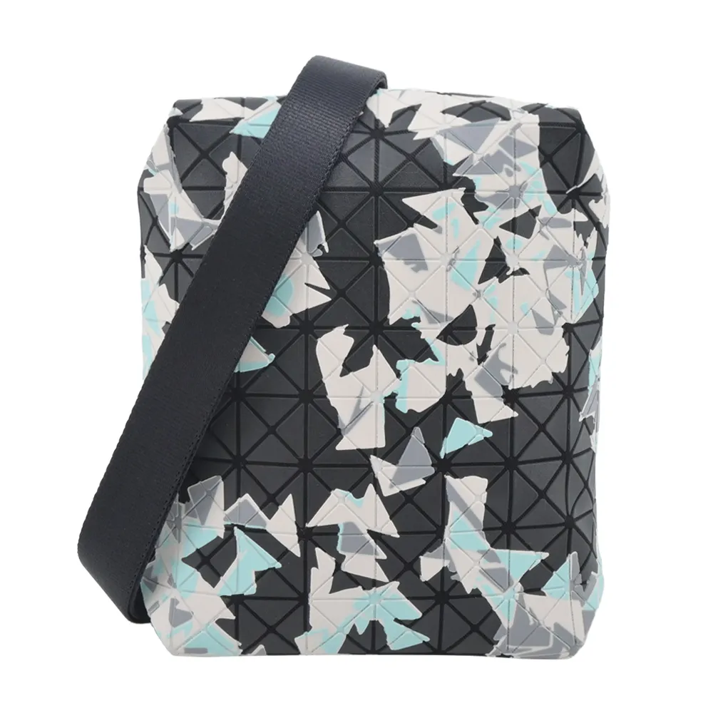 ISSEY MIYAKE 三宅一生BAOBAO 幾何方格8x8 潑墨手提包-粉 歷史價格詳細信息