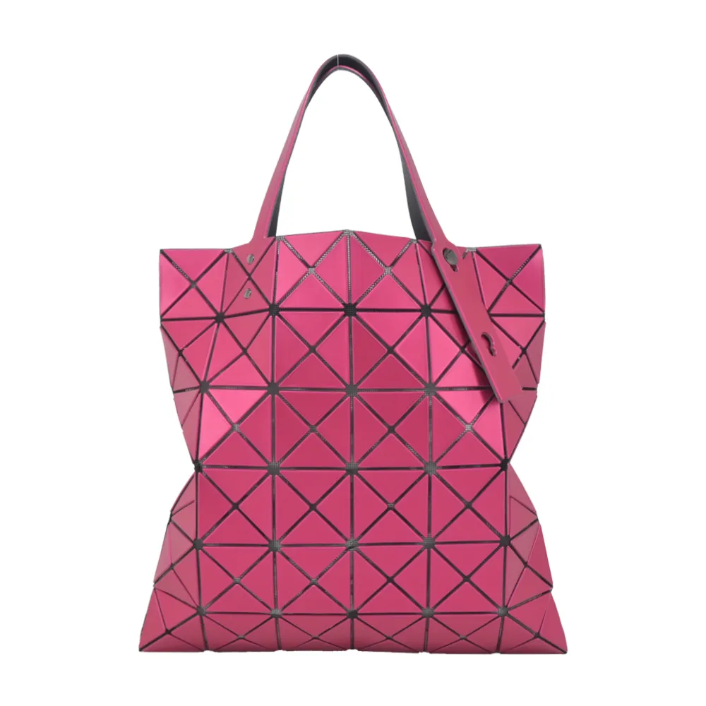 ISSEY MIYAKE 三宅一生 BAOBAO 6x6 仿岩石紋立體手提包-深咖 歷史價格詳細信息