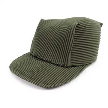 ISSEY MIYAKE 三宅一生PLEATS PLEASE褶紋鴨舌帽(軍綠) 歷史價格詳細信息