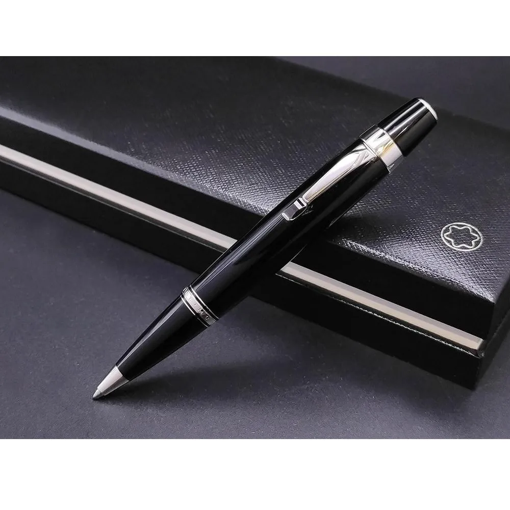 萬寶龍 Montblanc 波西米亞短鋼筆銀色雕刻車身金色飾邊 【潮流百貨】 歷史價格詳細信息