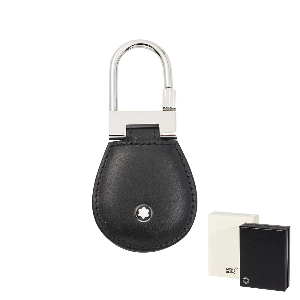 【MONTBLANC 萬寶龍】牛皮鑰匙圈(黑色) 歷史價格詳細信息