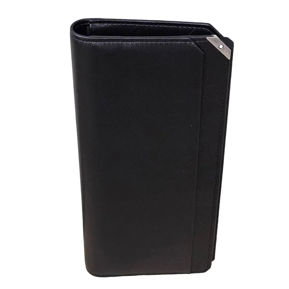 MONTBLANC 萬寶龍 對開6卡短皮夾(贈原紙盒廠紙袋) 歷史價格詳細信息