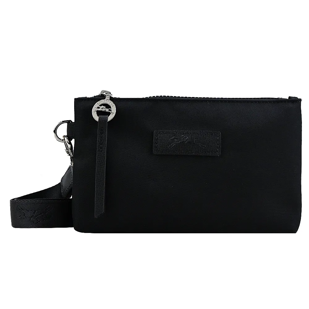 LONGCHAMP LE PLIAGE N&Eacute;O系列新款厚尼龍奔馬織紋寬背帶短把兩用包(中/紅) 歷史價格詳細信息