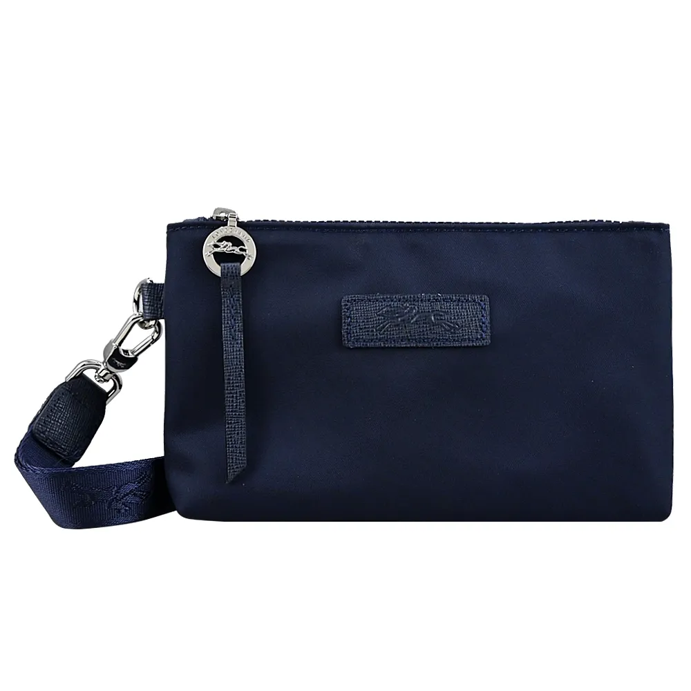 LONGCHAMP LE PLIAGE N&Eacute;O系列新款厚尼龍奔馬織紋寬背帶短把兩用包(中/紅) 歷史價格詳細信息