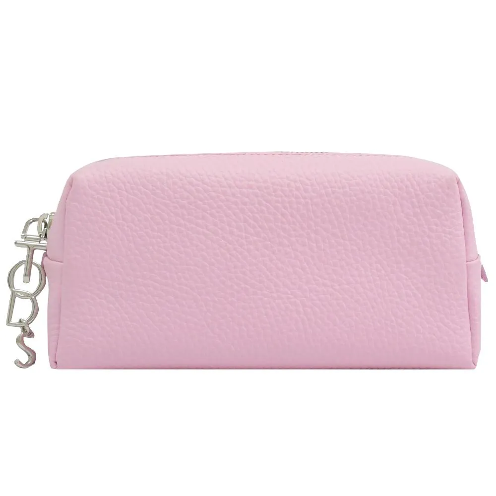 TODS 金屬LOGO滑面牛皮拉鍊長夾.黑 歷史價格詳細信息