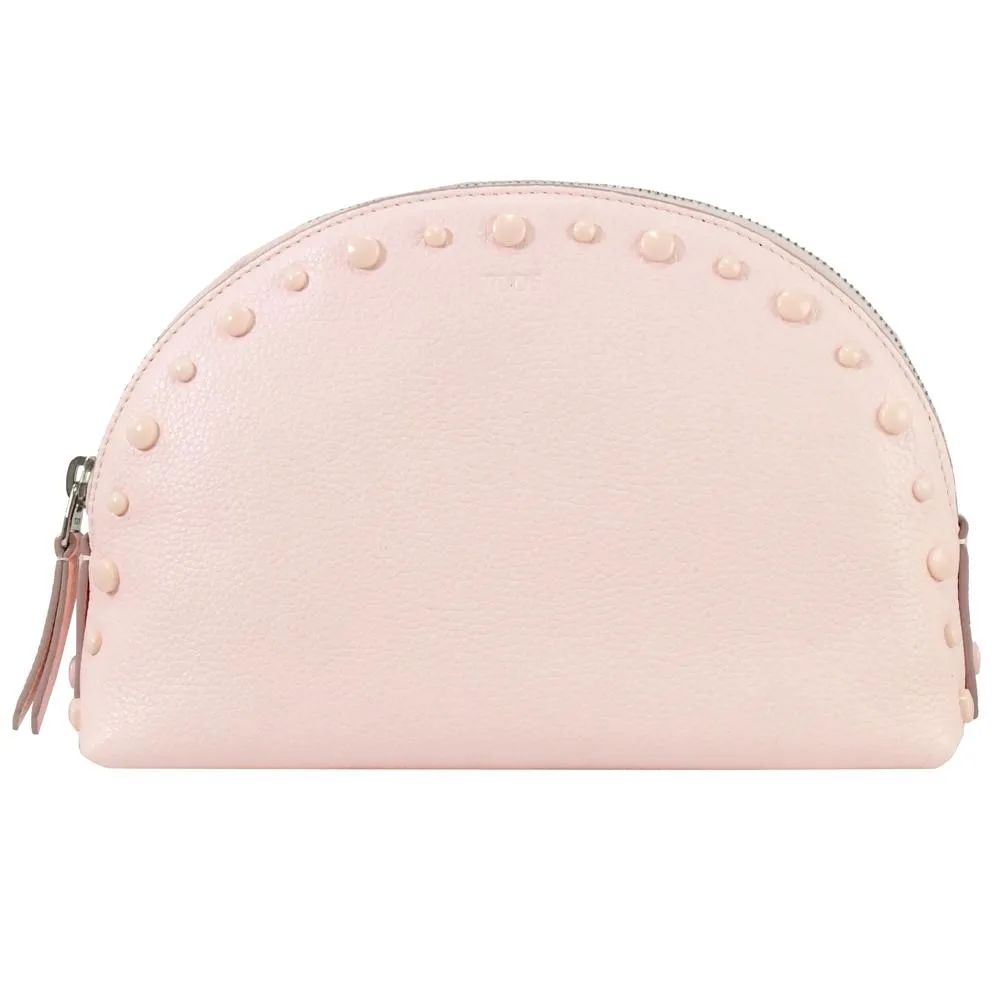 TODS 烙印LOGO草編拼接牛皮手提斜背兩用包.紫 歷史價格詳細信息