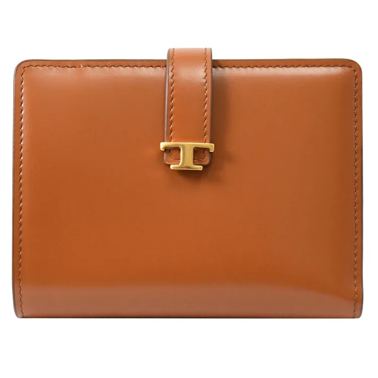 TODS T Timeless 經典小牛皮翻蓋手提斜背兩用包.天藍 歷史價格詳細信息