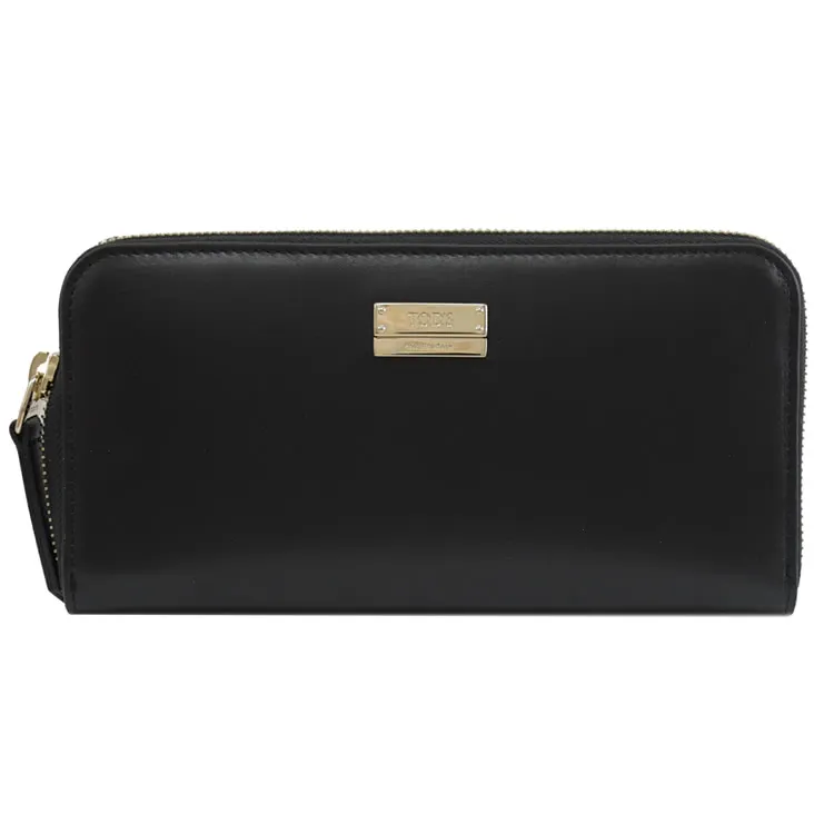 TOD'S 長夾 皮夾 TOD S 發財包㊣ 二手特價☆新 Tod s 真品 原價2萬多↘價值 賣場有Chanel 歷史價格詳細信息