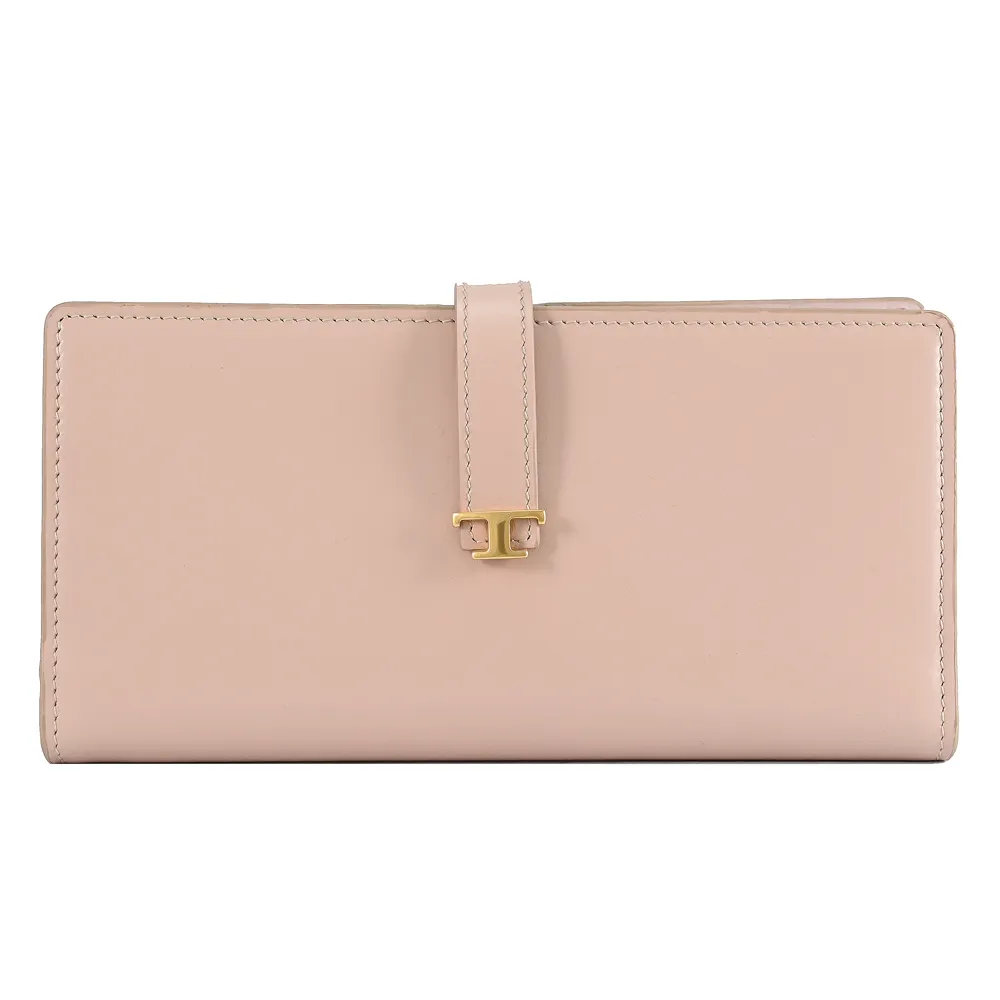 TODS T Timeless 金屬LOGO小牛皮迷你翻蓋肩/斜背鍊包.白 歷史價格詳細信息