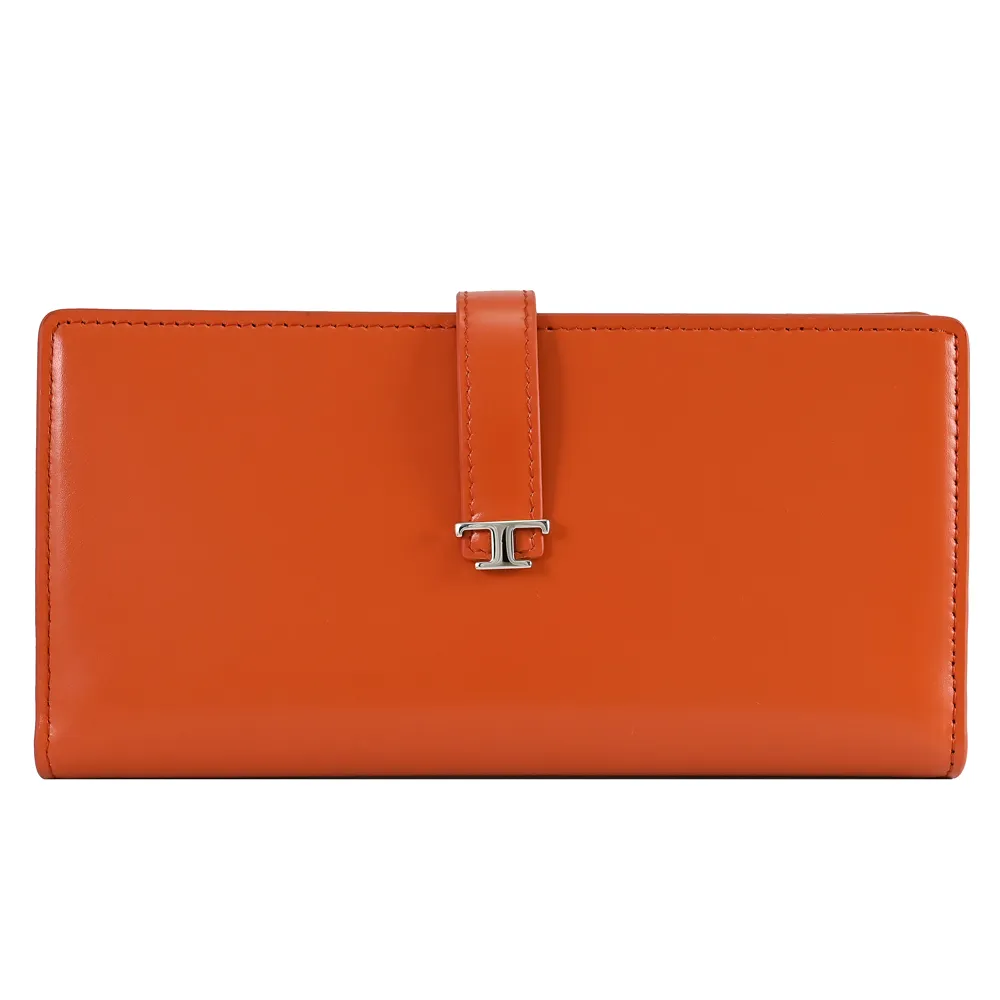 TODS T Timeless 金屬LOGO小牛皮迷你翻蓋肩/斜背鍊包.白 歷史價格詳細信息