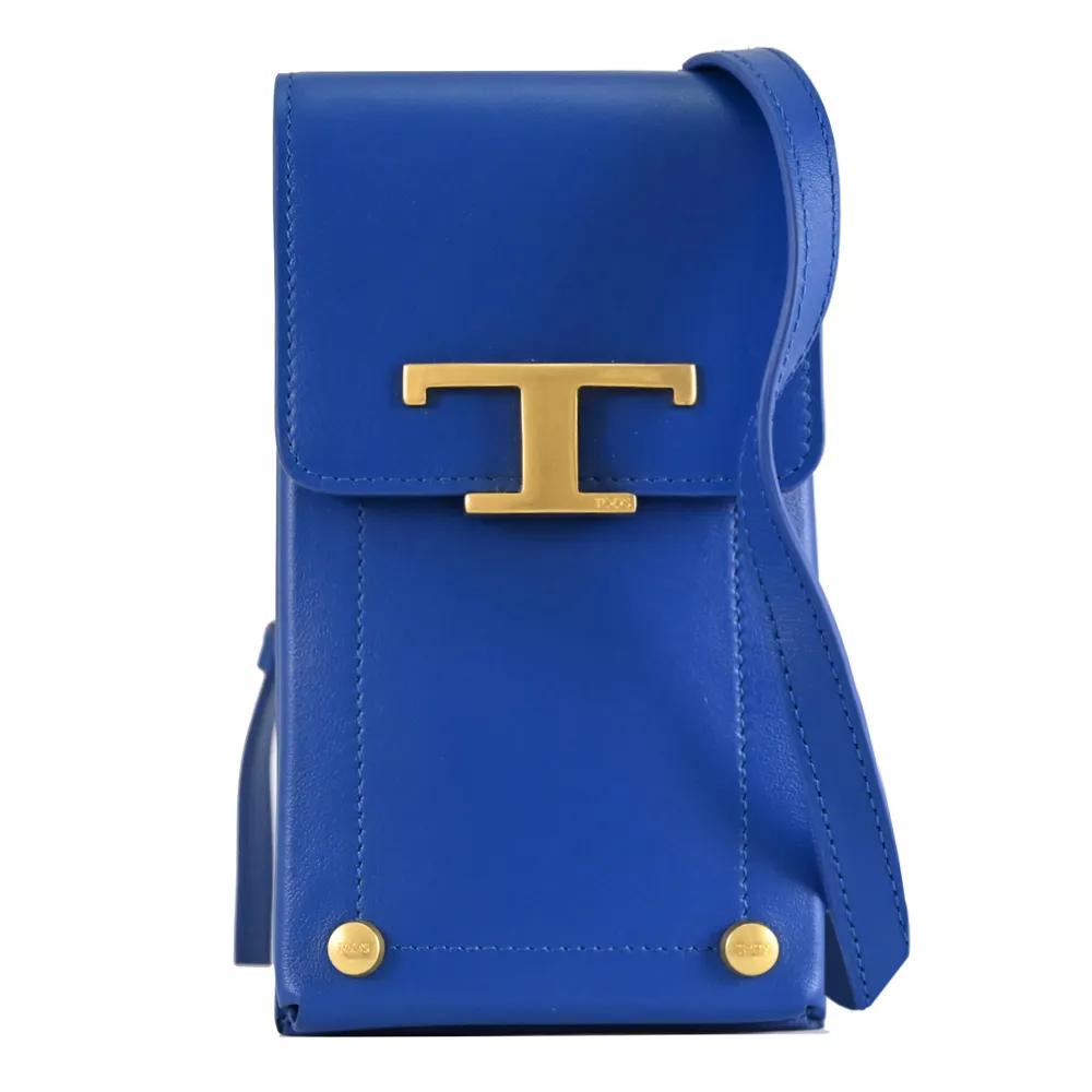 TODS T Timeless 金屬LOGO小牛皮對開釦式長夾.裸粉 歷史價格詳細信息