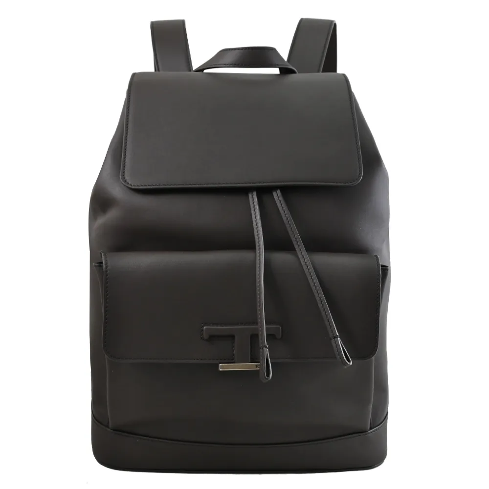 TODS 咖啡色真皮壓紋三環釦手環-L號 歷史價格詳細信息