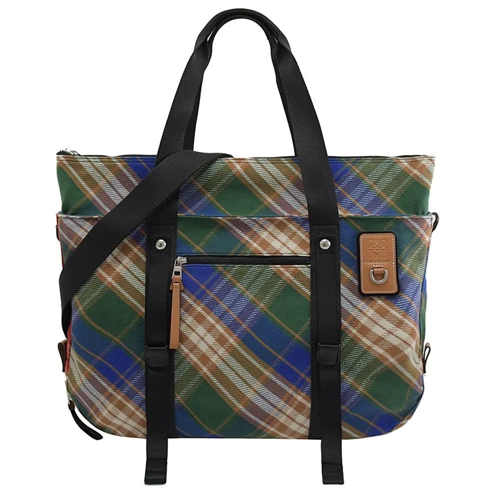 LOEWE Eye/LOEWE/Nature 帆布雙肩休閒後背包.淺褐 歷史價格詳細信息