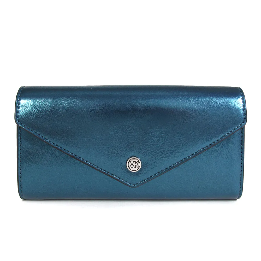 【Michael Kors】JET SET TRAVEL 金標LOGO防刮皮革拉鍊手拿可拆大長夾-黑 歷史價格詳細信息