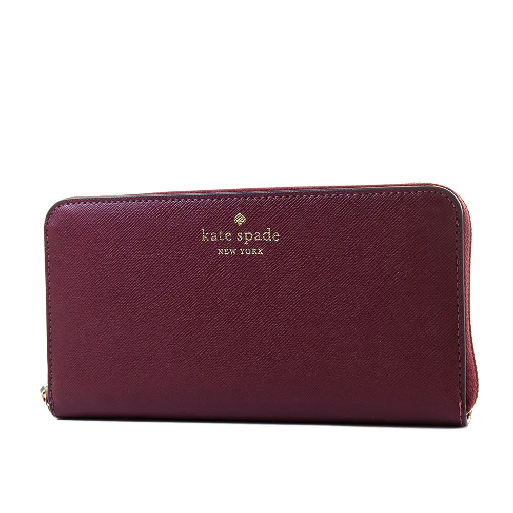 KATE SPADE 防刮十字紋拉鍊半月包-黑色 歷史價格詳細信息