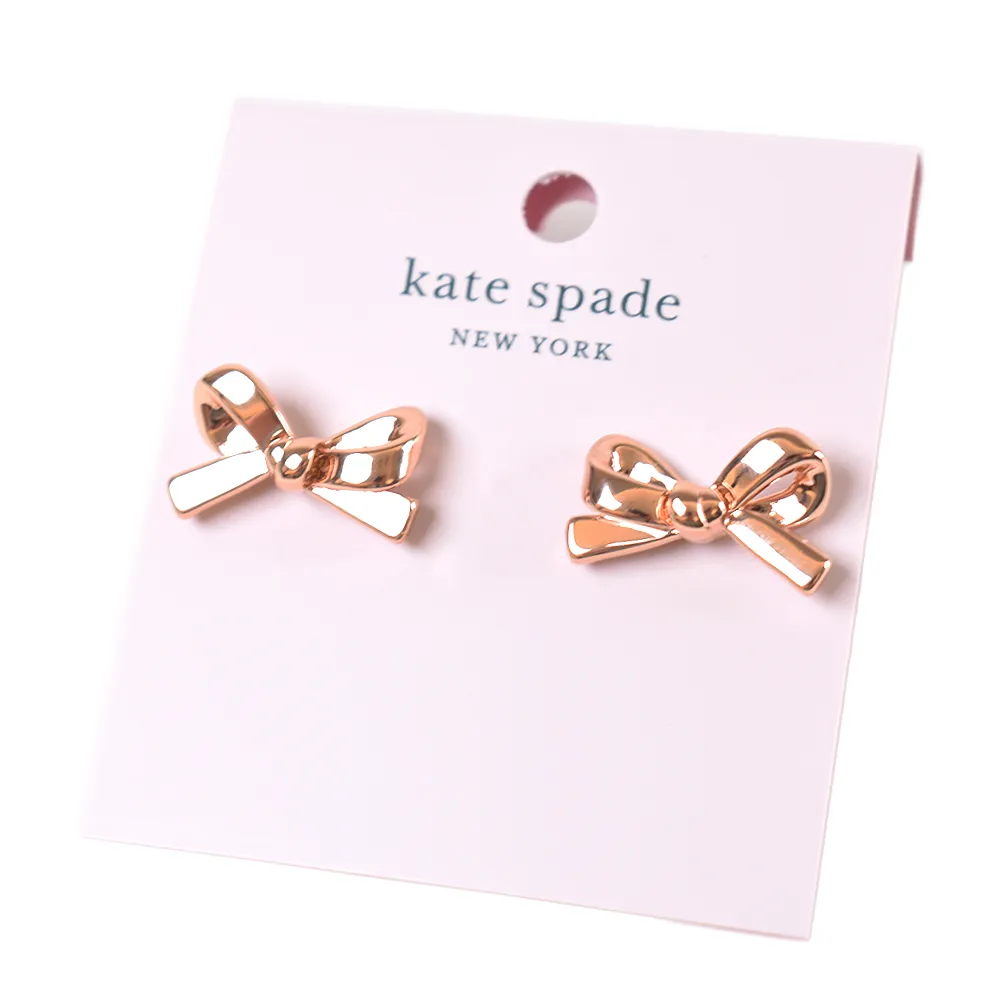 KATE SPADE 蝴蝶結針式耳環-銀色 歷史價格詳細信息