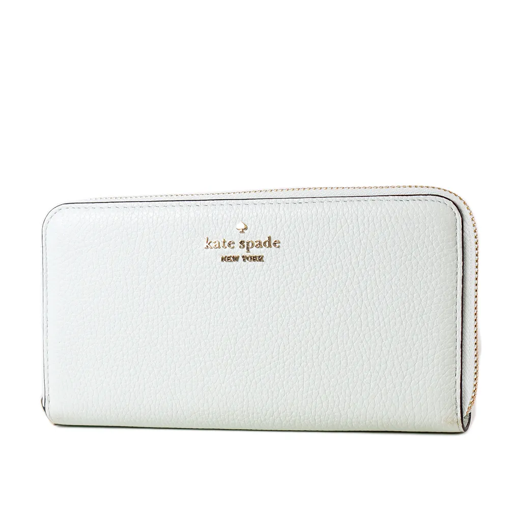 KATE SPADE 荔枝紋拉鍊手掛鑰匙/證件/零錢包-黑色 歷史價格詳細信息