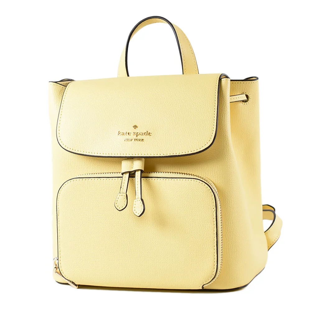 Kate Spade荔枝紋翻蓋手提/斜背兩用包-中/黑 歷史價格詳細信息