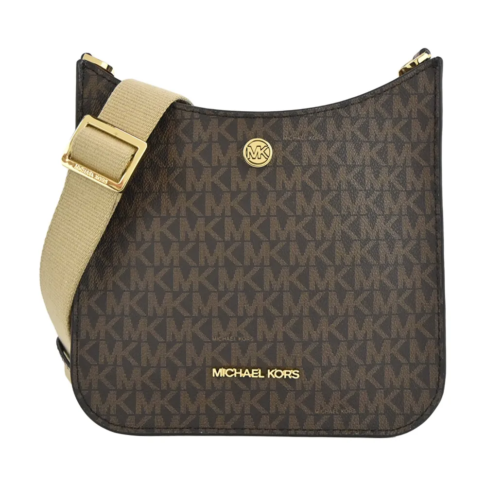 MICHAEL KORS MK滿版直紋後背包-咖 歷史價格詳細信息
