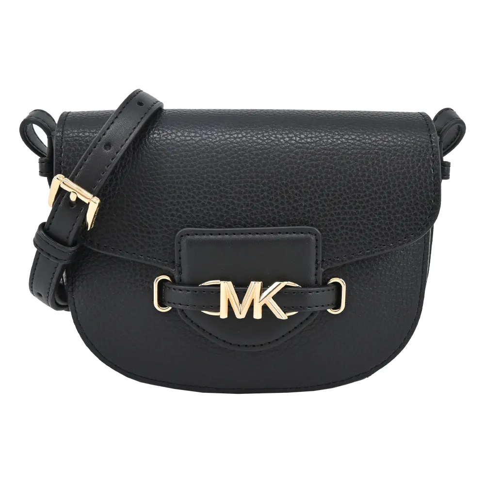 MICHAEL KORS REED 荔枝紋鉚釘手提/斜背二用水桶包-黑色 歷史價格詳細信息