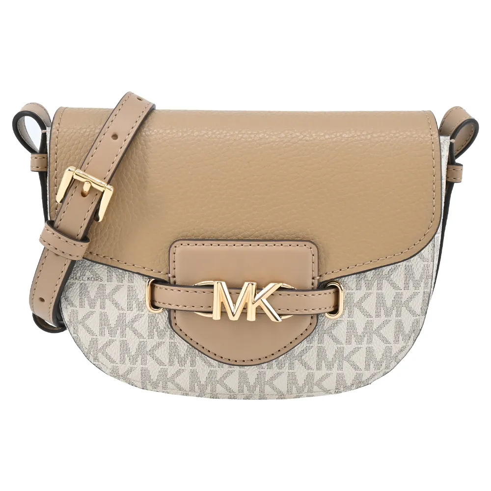 MICHAEL KORS REED 荔枝紋鉚釘手提/斜背二用水桶包-黑色 歷史價格詳細信息