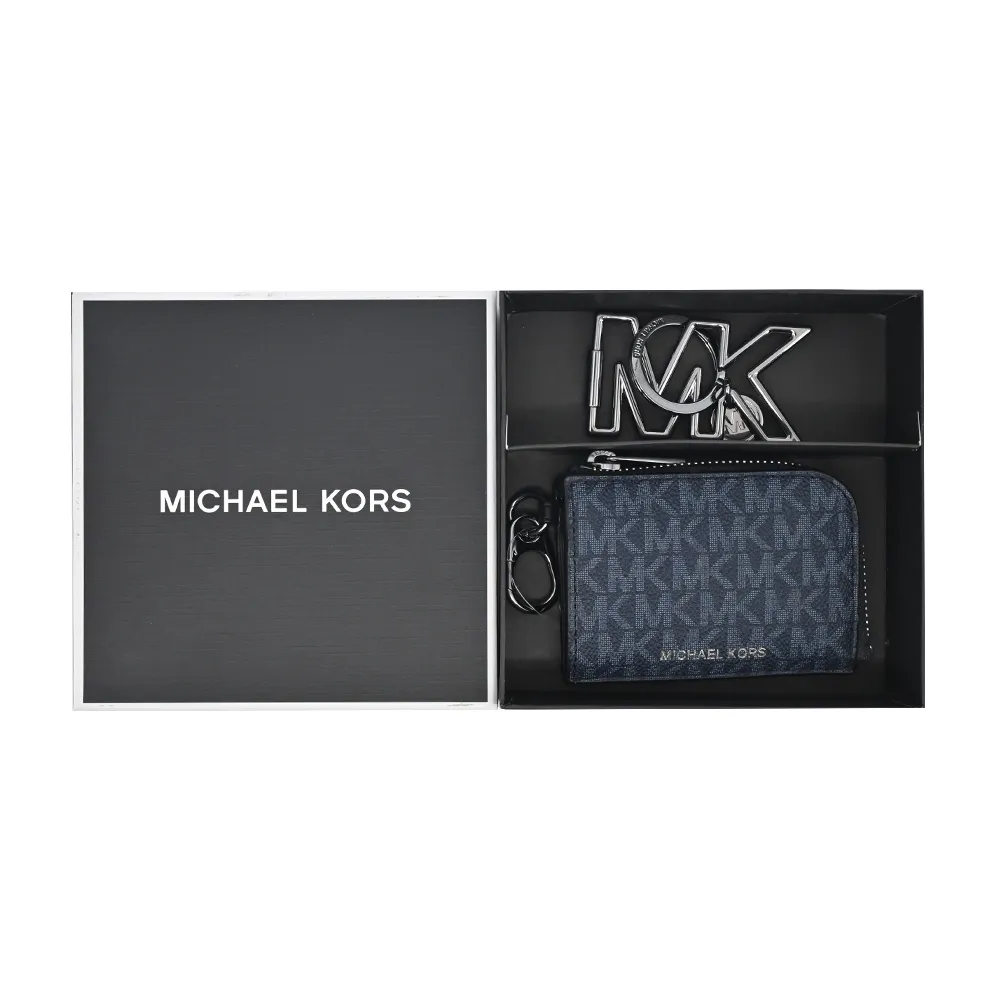 MICHAEL KORS 卡片零錢包 皮夾 十字紋防刮真皮 證件卡夾 皮夾 錢包 M58917 黑色MK 廠商直送 歷史價格詳細信息