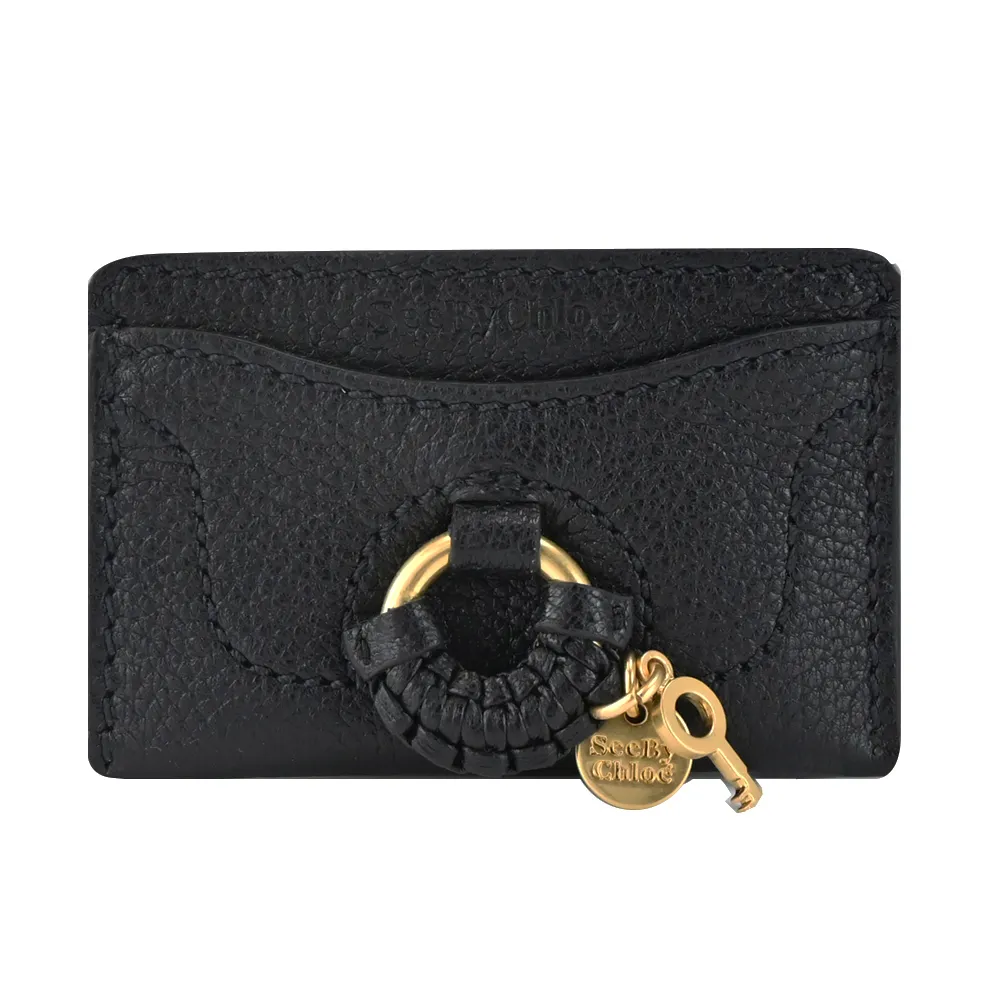 SEE BY CHLOE HANA系列山羊皮卡片夾(黑色) 歷史價格詳細信息