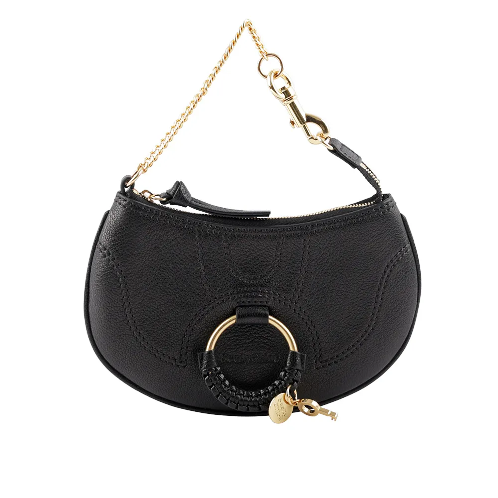 SEE BY CHLOE Hana山羊皮串珠環飾馬鞍斜背包(棕色) 歷史價格詳細信息