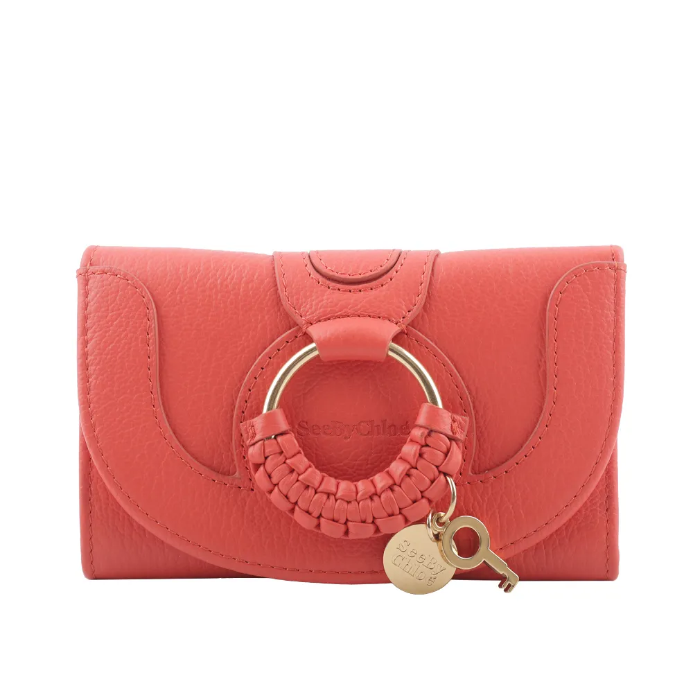 SEE BY CHLOE HANA牛皮拼麂皮半月肩背包(棕色) 歷史價格詳細信息