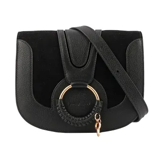 See by Chloe HANA bag 小型麂皮皮革斜背包(棕色) CHS18AS896417 242 歷史價格詳細信息