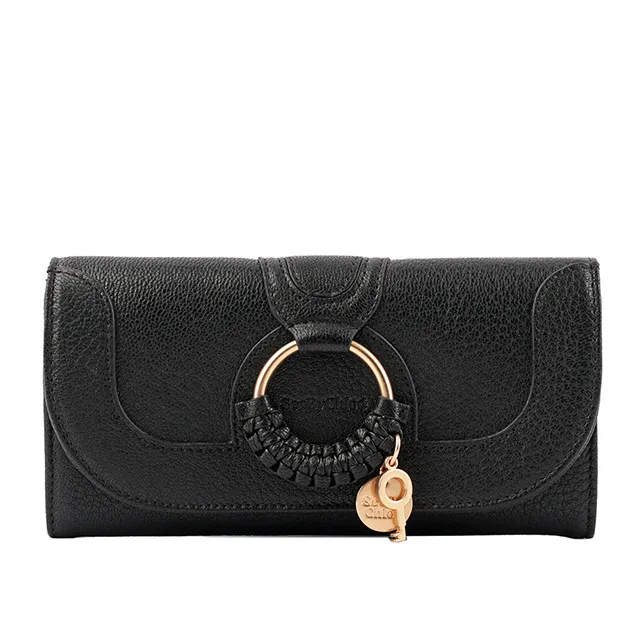 See by Chloe HANA系列壓釦翻蓋長夾(灰色) CHS17UP761305 23W 歷史價格詳細信息