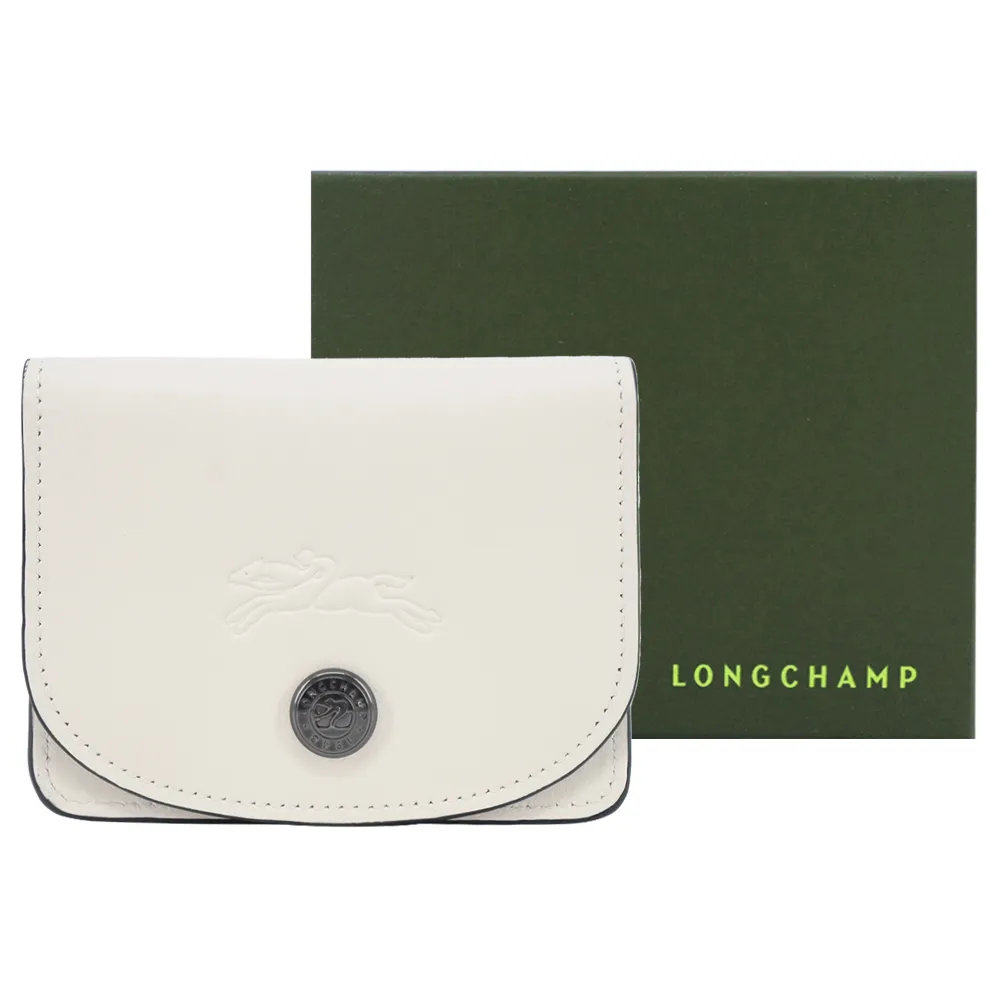 LONGCHAMP LE PLIAGE XTRA系列牛皮翻蓋名片夾(黑) 歷史價格詳細信息