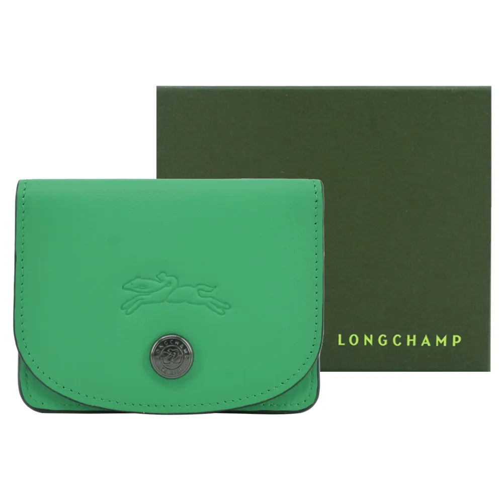 LONGCHAMP LE PLIAGE XTRA系列牛皮翻蓋名片夾(黑) 歷史價格詳細信息