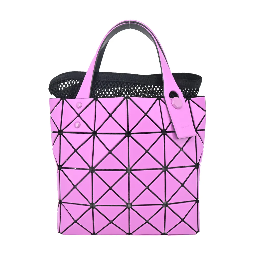 ISSEY MIYAKE 三宅一生 BAOABO 4x4皮革質感手提包(附可摺疊提袋)-黃 歷史價格詳細信息