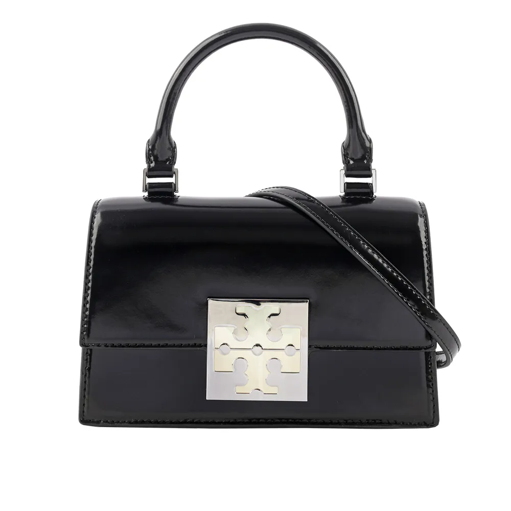 TORY BURCH BON BON 漆皮翻蓋手提/斜背兩用包-迷你/糖果粉 歷史價格詳細信息