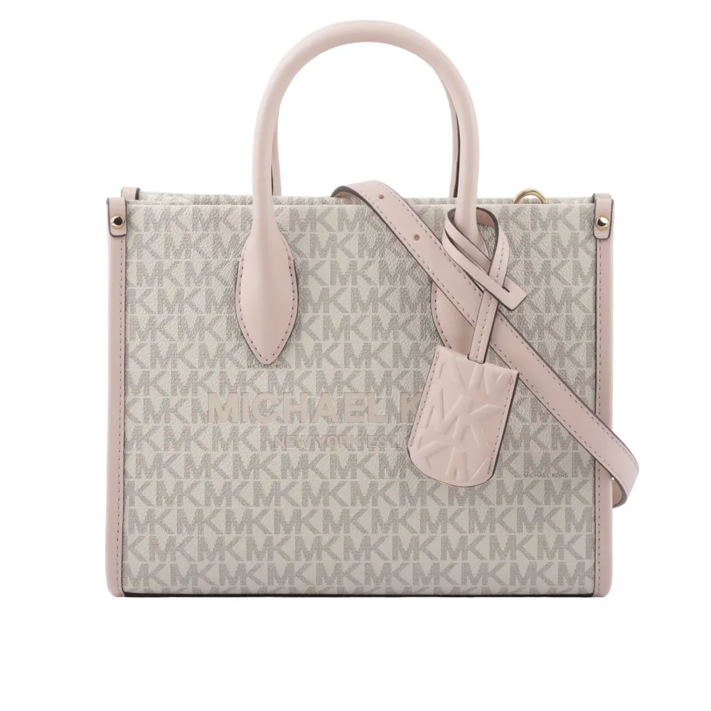 Michael Kors Mirella 荔枝皮革刺繡背帶小款二用托特包(黑色) 35S4G7ZC5L BLACK 歷史價格詳細信息