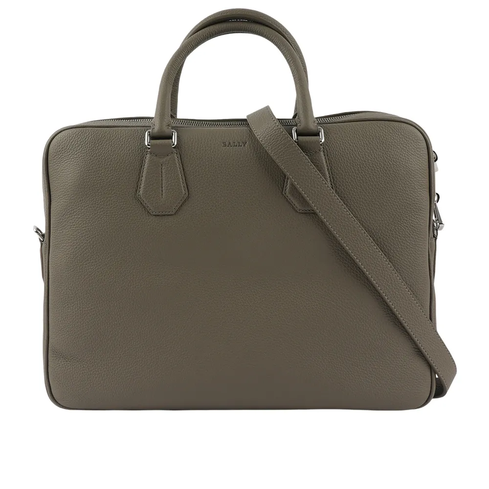 BALLY 6302603 LANDONN 烙印LOGO牛皮兩用公事包.黑 歷史價格詳細信息