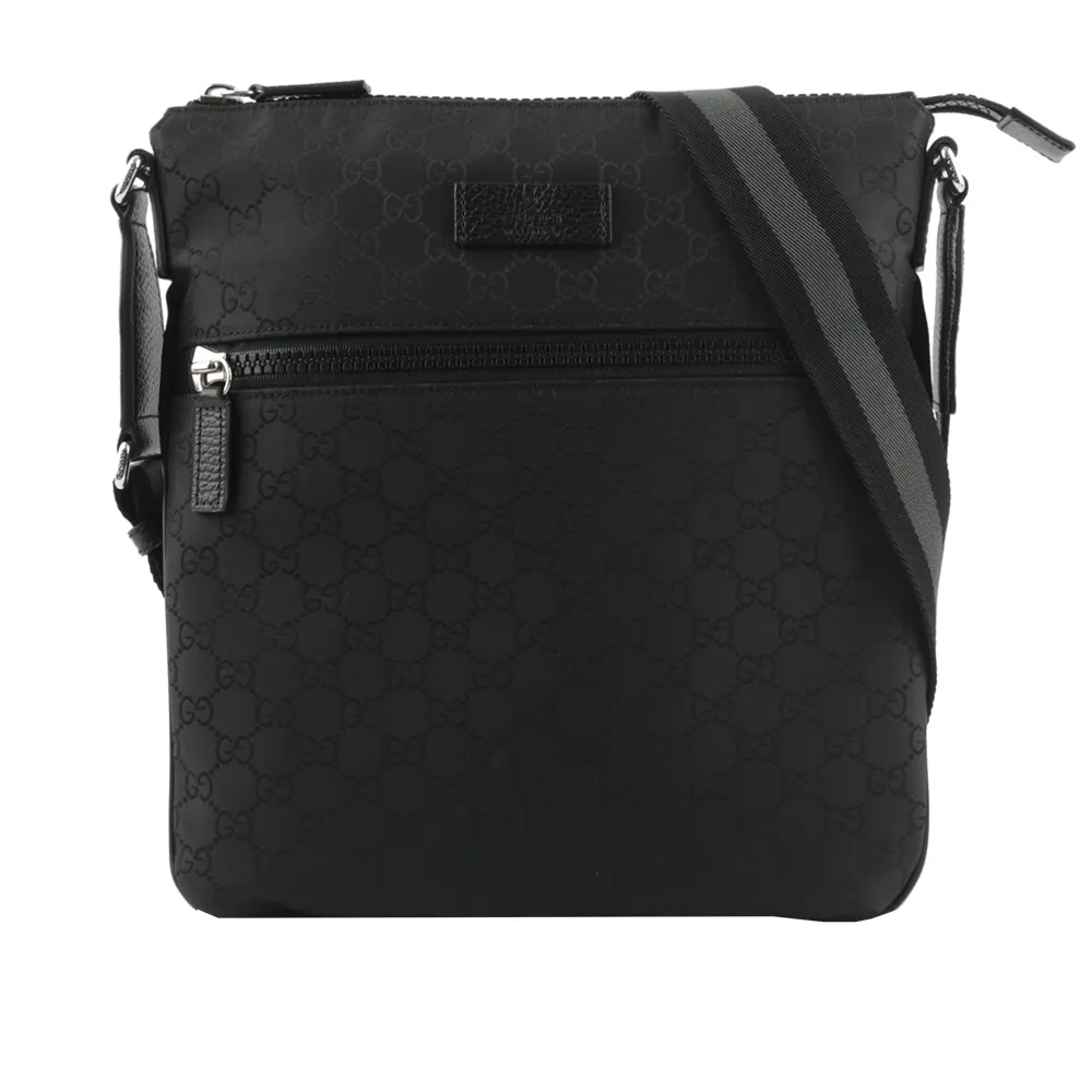 GUCCI GG Logo 大標誌壓印牛皮二折卡片小短夾(黑色) 779810 CWC1G 1000 歷史價格詳細信息