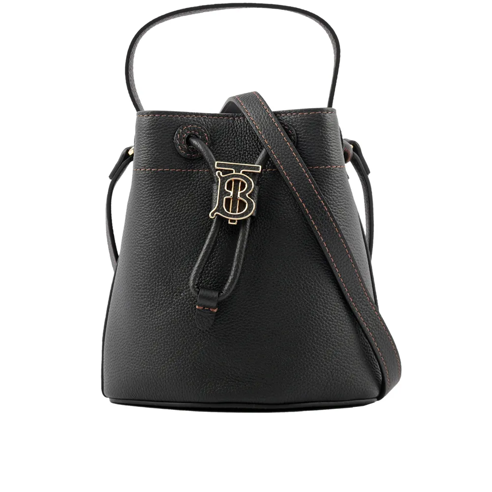 BURBERRY TB LOGO小牛皮對開短夾(灰色) 歷史價格詳細信息