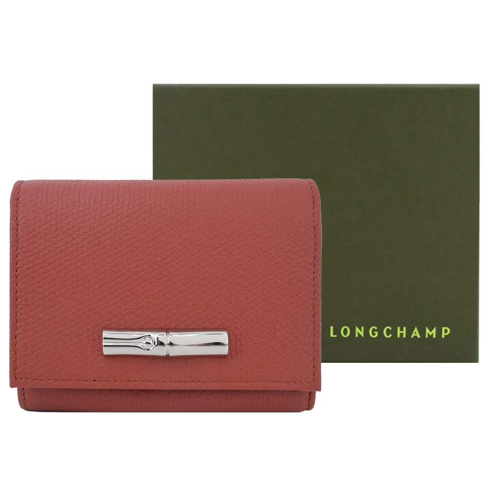 LONGCHAMP LE ROSEAU系列竹節雛菊刺繡帆布斜背水桶包(迷你/燕麥) 歷史價格詳細信息