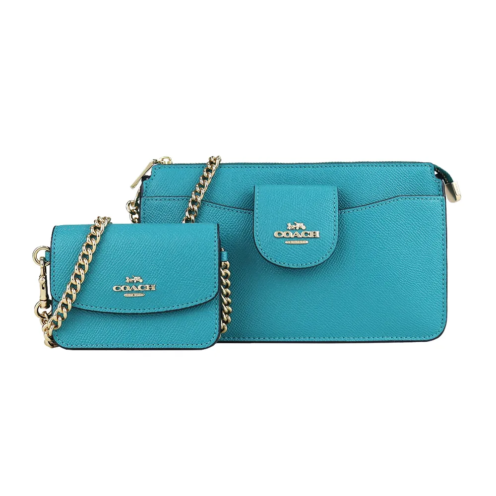 COACH LOGO馬車防刮皮革證件套票卡夾(黑色) F57311 IMBLK 歷史價格詳細信息