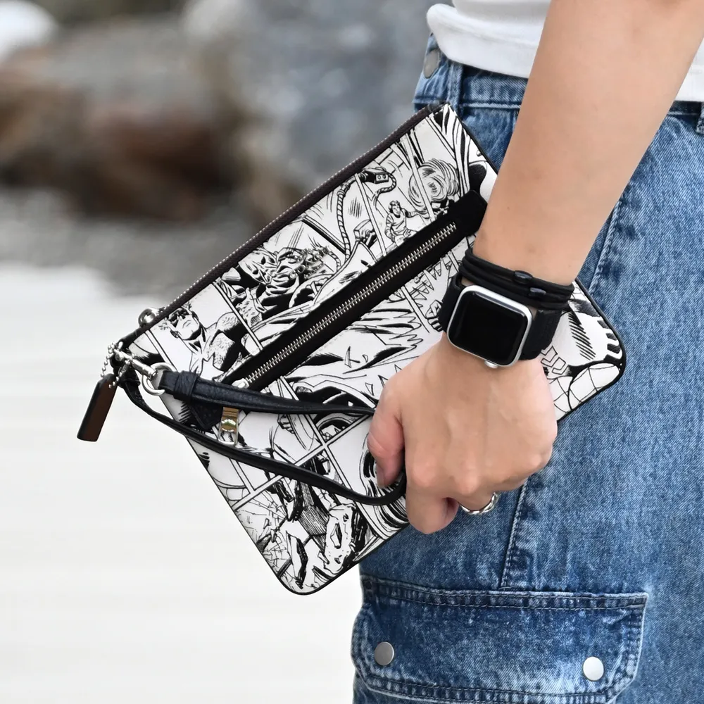 【COACH】手拿包/名片夾/化妝包+品牌禮盒or紙袋(多款多色任選/交換禮物) 歷史價格詳細信息