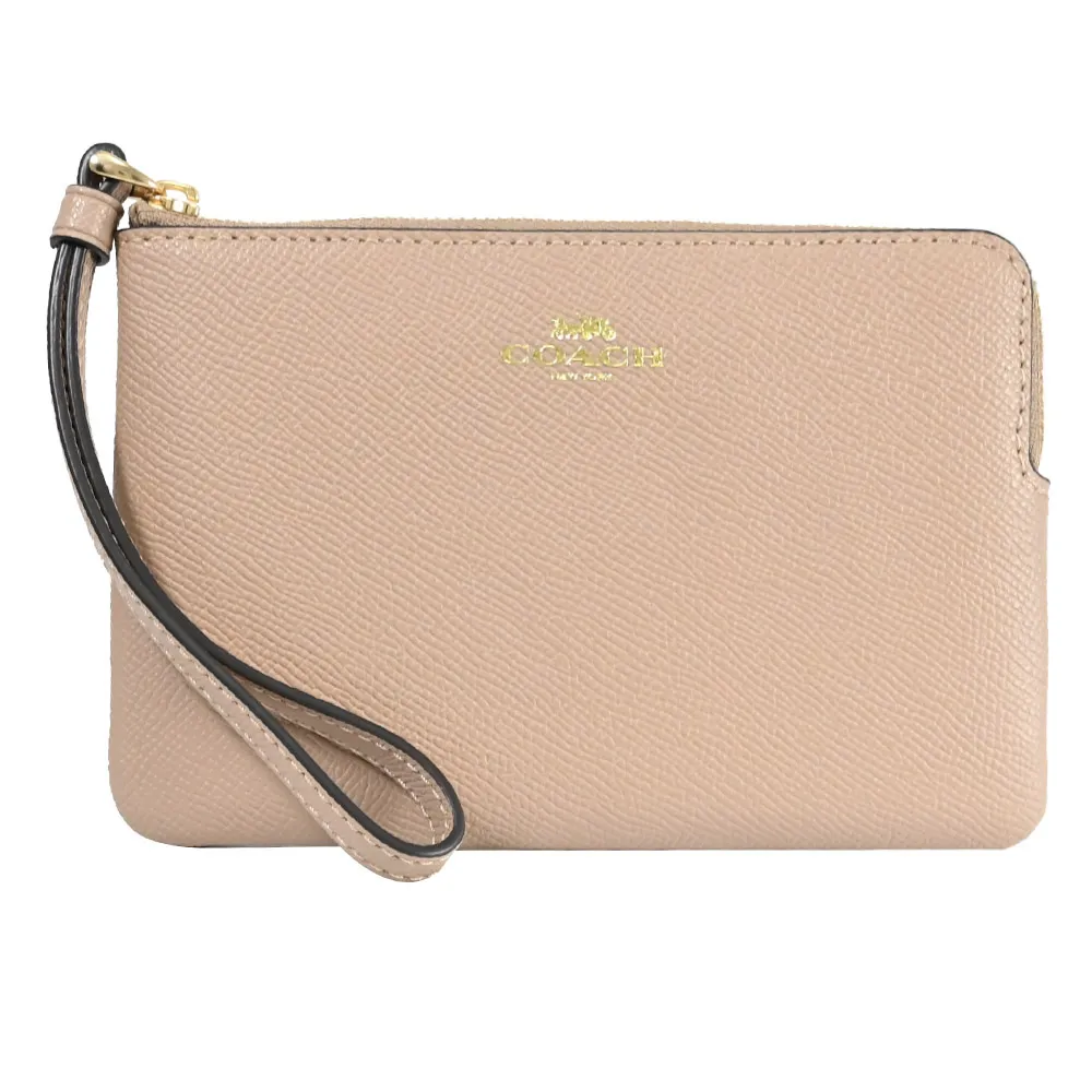 COACH 馬車Logo 防刮皮革附可拆提把長夾(白色) C3441 IMCHK 歷史價格詳細信息