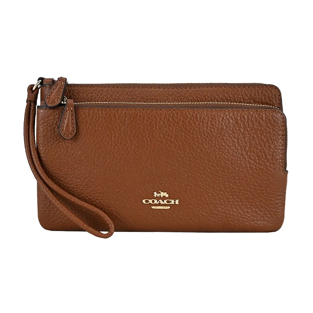 COACH 經典馬車素面牛皮斜背半月包(奶油黃x果綠) 歷史價格詳細信息