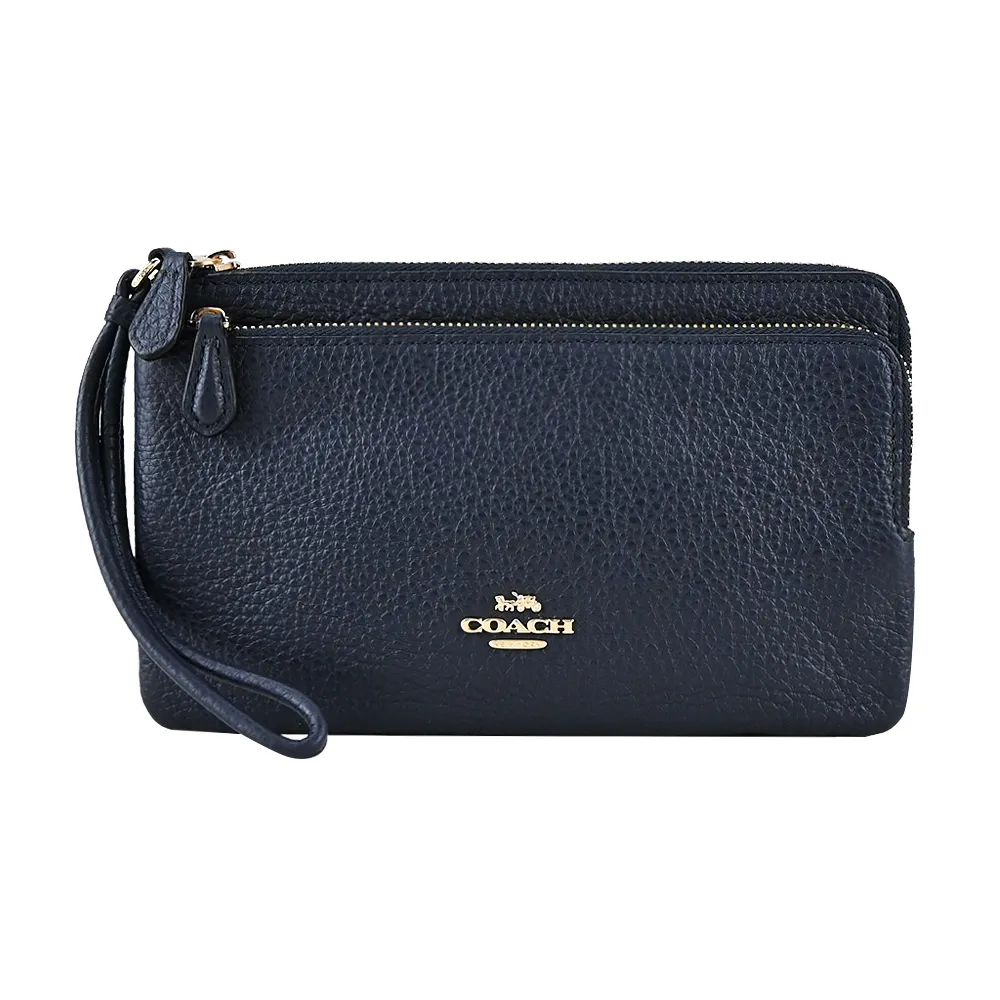 COACH 經典馬車素面牛皮斜背半月包(奶油黃x果綠) 歷史價格詳細信息