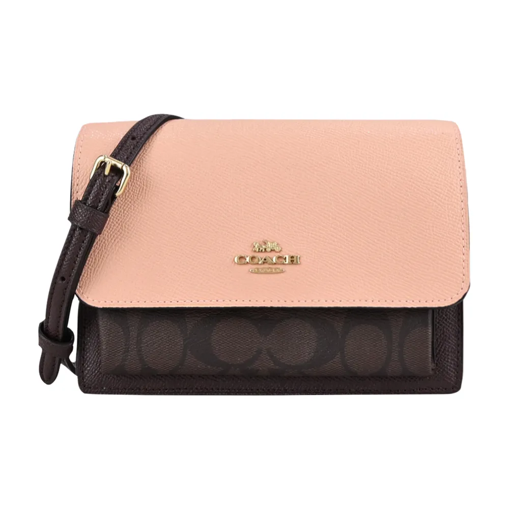 COACH LOGO馬車防刮皮革證件套票卡夾(黑色) F57311 IMBLK 歷史價格詳細信息