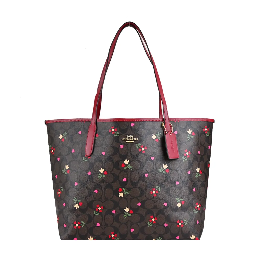 COACH 經典馬車LOGO天鵝印花拉鍊長夾(白) 歷史價格詳細信息